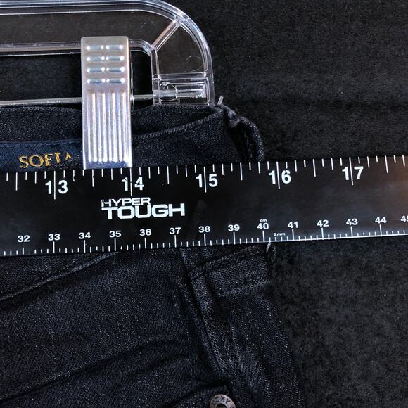 Lucky Brand Womens Jeans Black Denim Mid Rise Sofia Boot Stretch 6/28 - Picture 8 of 14